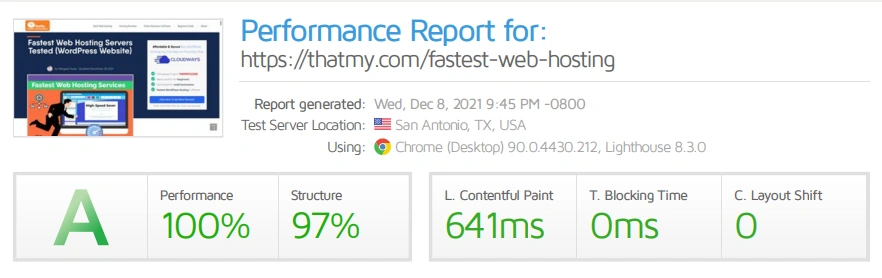 Cloudways free trial performance benchmark — India